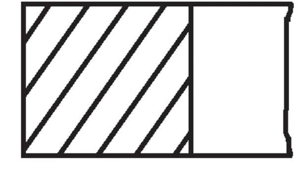 MAHLE 028 25 N0 Piston Ring Kit
