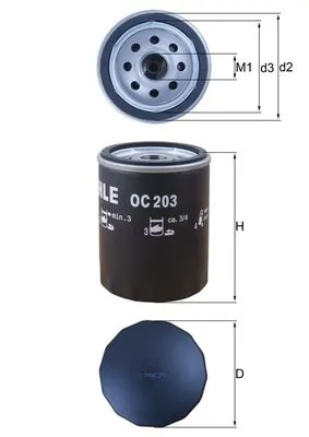 Oil Filter OC 203
