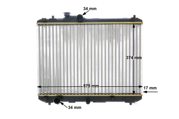 MAHLE CR 1194 000S Radiator, engine cooling