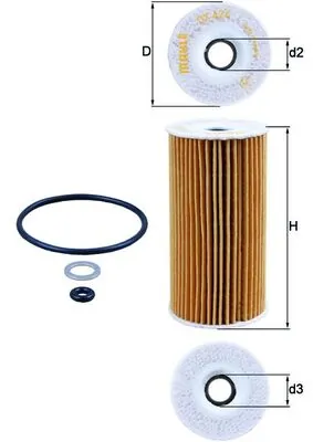 Oil Filter OX 424D
