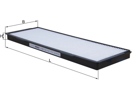 Filter, cabin air LA 502