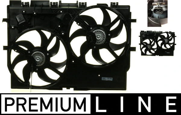 Fan, engine cooling BEHR *** PREMIUM LINE *** CFF 229 000P