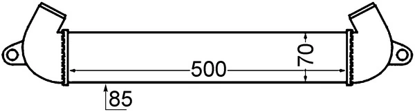 Charge Air Cooler BEHR CI 342 000S