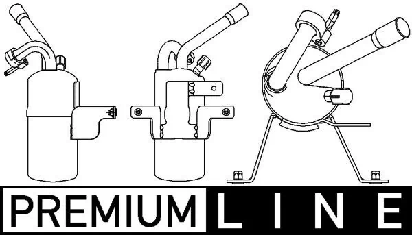 Dryer, air conditioning BEHR *** PREMIUM LINE *** AD 297 000P