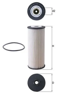 Oil Filter OX 1236D
