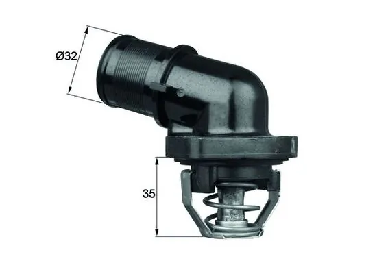 Thermostat, coolant TI 181 89