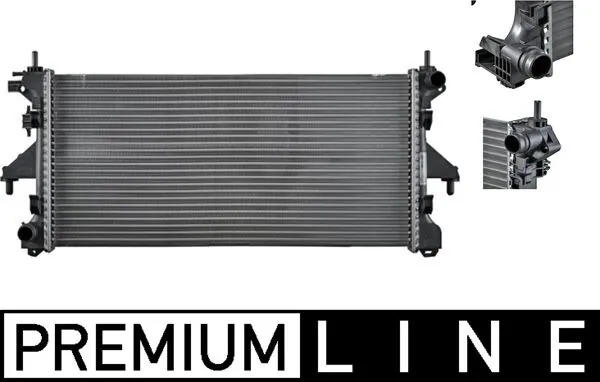 Radiator, engine cooling BEHR *** PREMIUM LINE *** CR 880 000P