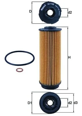 Oil Filter OX 1146D