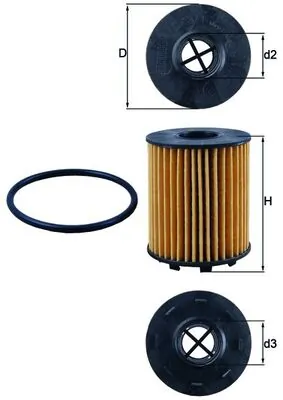 Oil Filter OX 371D