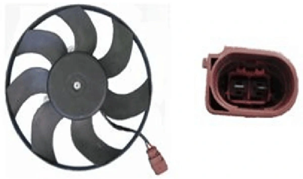 Fan, engine cooling BEHR CFF 186 001S