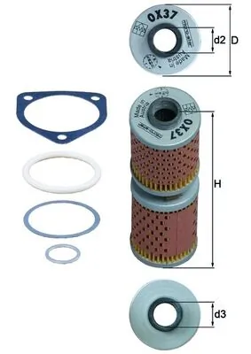 Oil Filter OX 37D