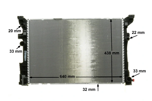 MAHLE CR 2171 000P Radiator, engine cooling