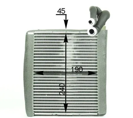 MAHLE AE 120 000P Evaporator, air conditioning