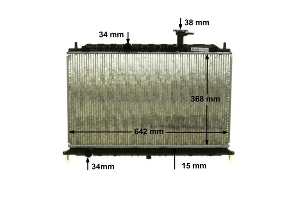 MAHLE CR 1303 000P Radiator, engine cooling