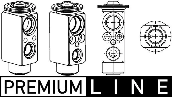 Expansion Valve, air conditioning BEHR *** PREMIUM LINE *** AVE 68 000P