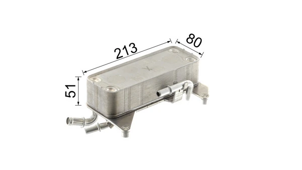 MAHLE CLC 286 000P Oil Cooler, automatic transmission