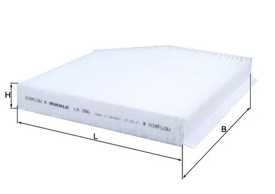 Filter, cabin air LA 386