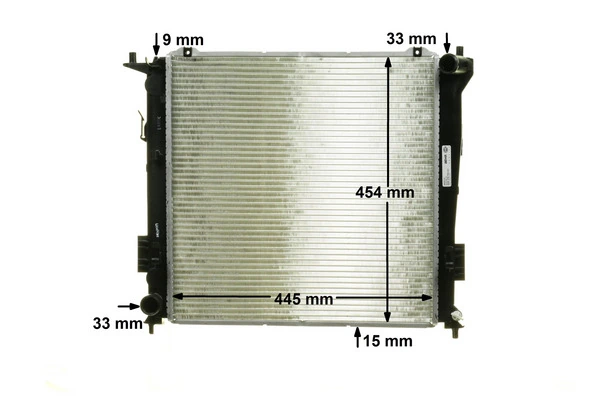 Radiator, engine cooling BEHR *** PREMIUM LINE *** CR 1320 000P