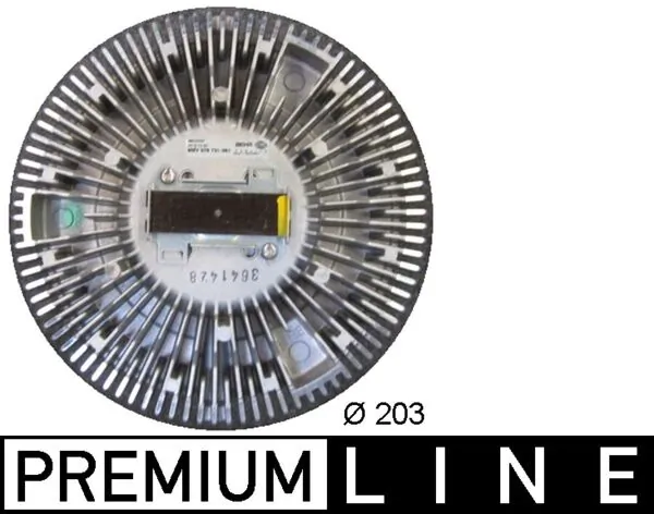 Clutch, radiator fan BEHR *** PREMIUM LINE *** CFC 37 000P