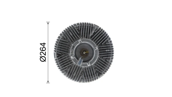 Clutch, radiator fan BEHR *** PREMIUM LINE *** CFC 204 000P