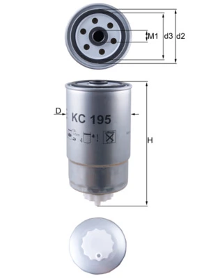 Fuel Filter KC 195