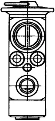 Expansion Valve, air conditioning BEHR *** PREMIUM LINE *** AVE 22 000P