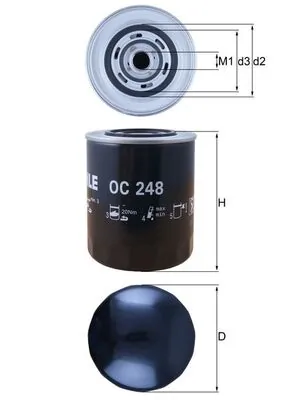 Oil Filter OC 248