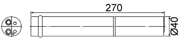 Dryer, air conditioning BEHR AD 96 000S