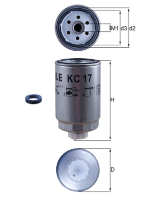 Fuel Filter KC 17D