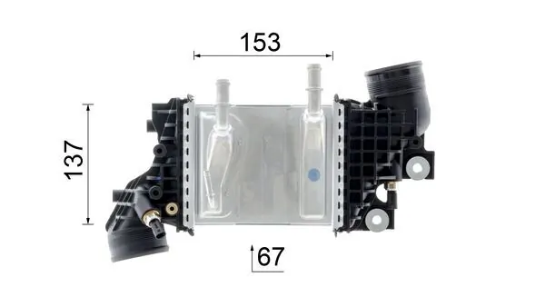 MAHLE CI 663 000P Charge Air Cooler