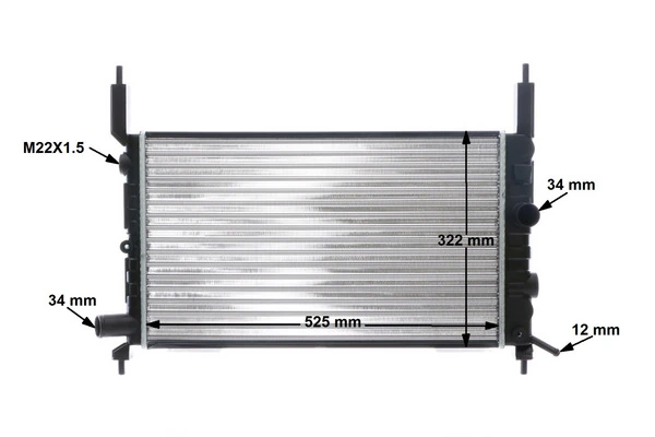 المبرد، تبريد الموتور BEHR CR 446 000S