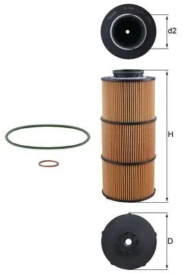 Oil Filter OX 1389D