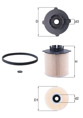 Fuel Filter KX 265D