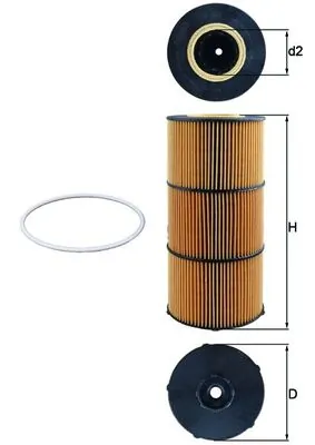 Oil Filter OX 832D