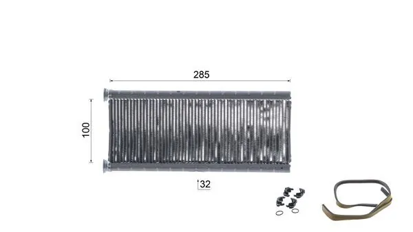 Heat Exchanger, interior heating BEHR *** PREMIUM LINE *** AH 334 000P