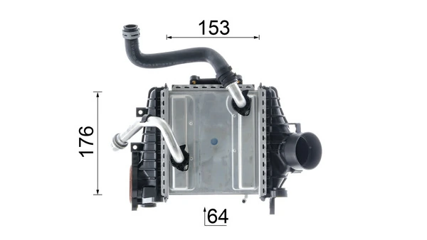 MAHLE CI 641 000P Charge Air Cooler