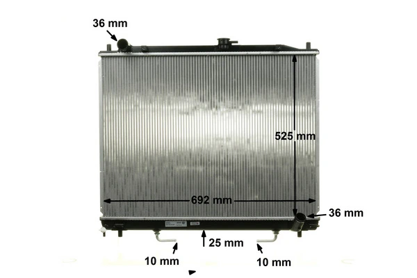 MAHLE CR 1072 000S Radiator, engine cooling