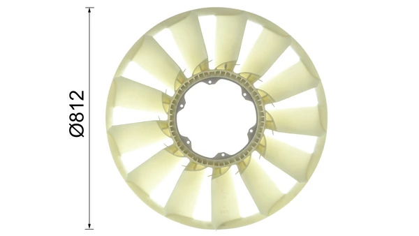 MAHLE CFW 55 000P Fan Wheel, engine cooling