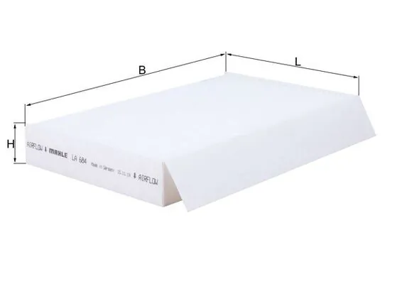 Filter, cabin air LA 684