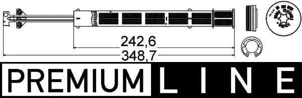 Dryer, air conditioning BEHR *** PREMIUM LINE *** AD 57 000P