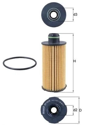 Oil Filter OX 1219D
