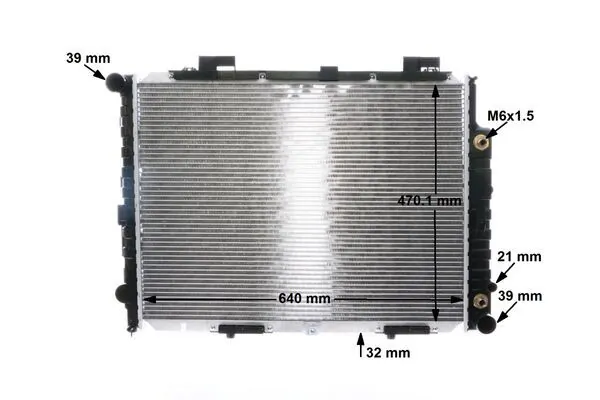 MAHLE CR 2204 001S Radiator, engine cooling