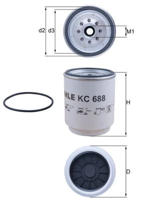 Fuel Filter KC 688D