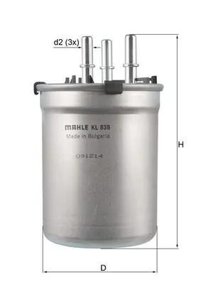 Fuel Filter KL 838
