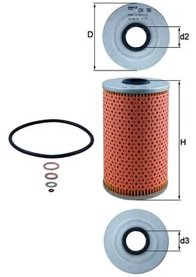 Oil Filter OX 96D