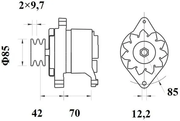 MAHLE MG 524 Alternator