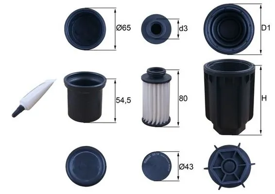 MAHLE UX 13KIT Urea Filter