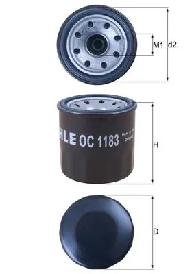 Oil Filter OC 1183