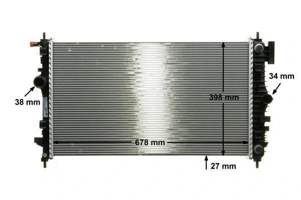 MAHLE CR 1103 000P Radiator, engine cooling