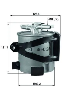 Fuel Filter KLH 44/25